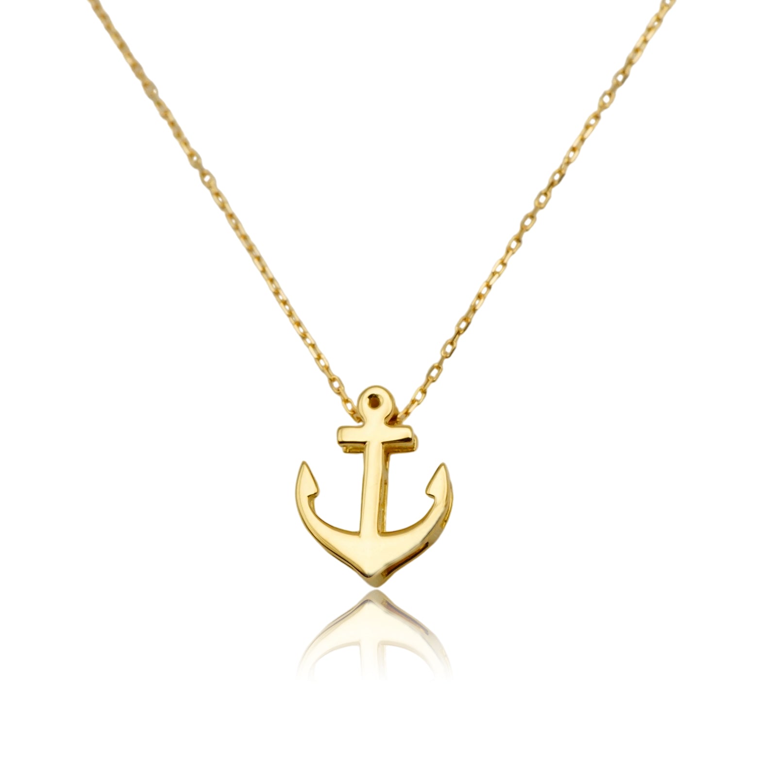 K18 アンカーネックレス 【12-2533】