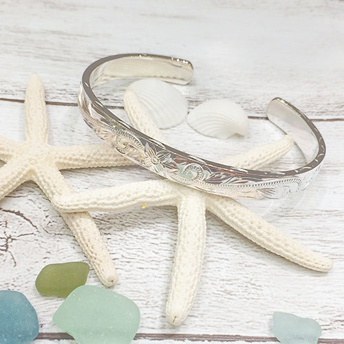 ヘビースクロールカフバングル 【5-0982】