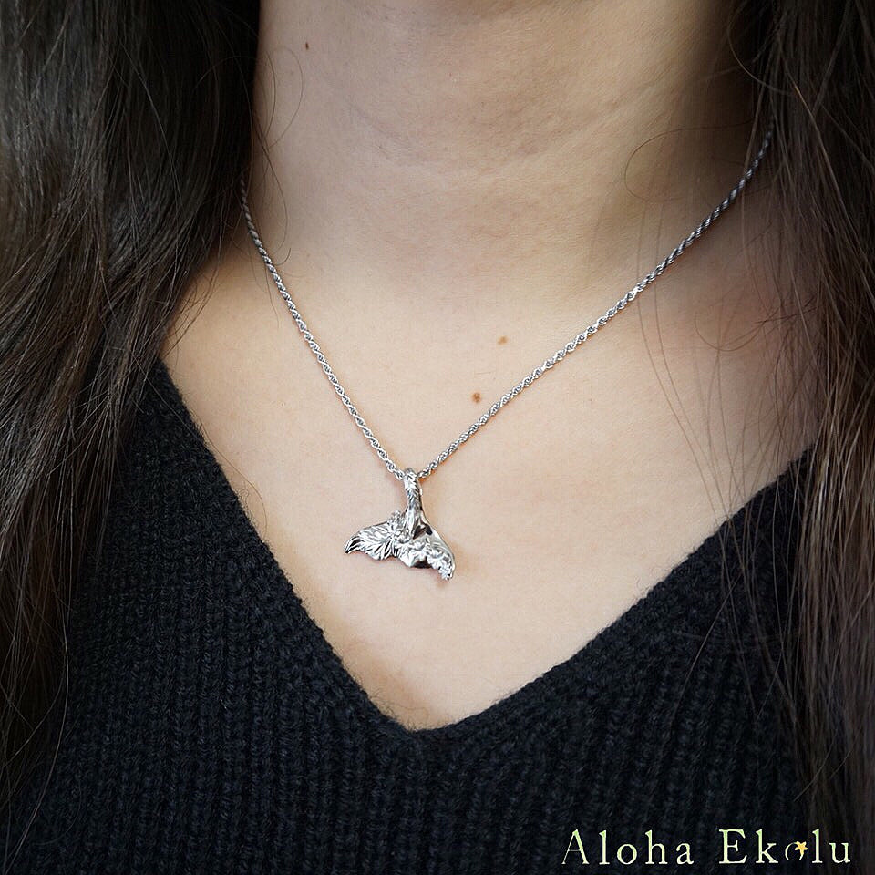プルメリアレイクジラテールペンダント 【2-0954】