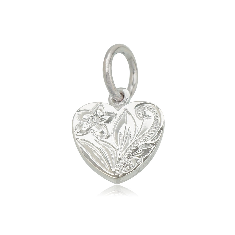 スクロールハートペンダント 【2-4167】