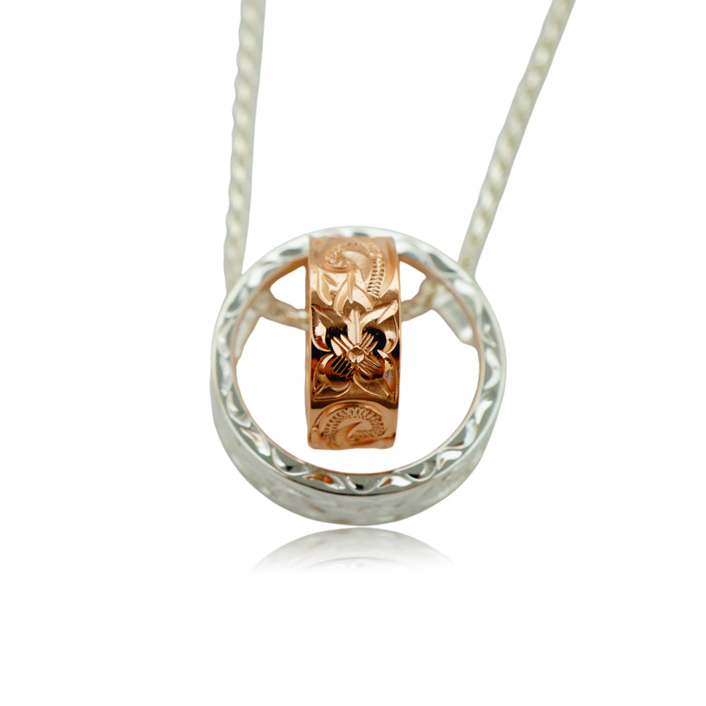 ヘリテージサークル&リングペンダント 【2-5850】