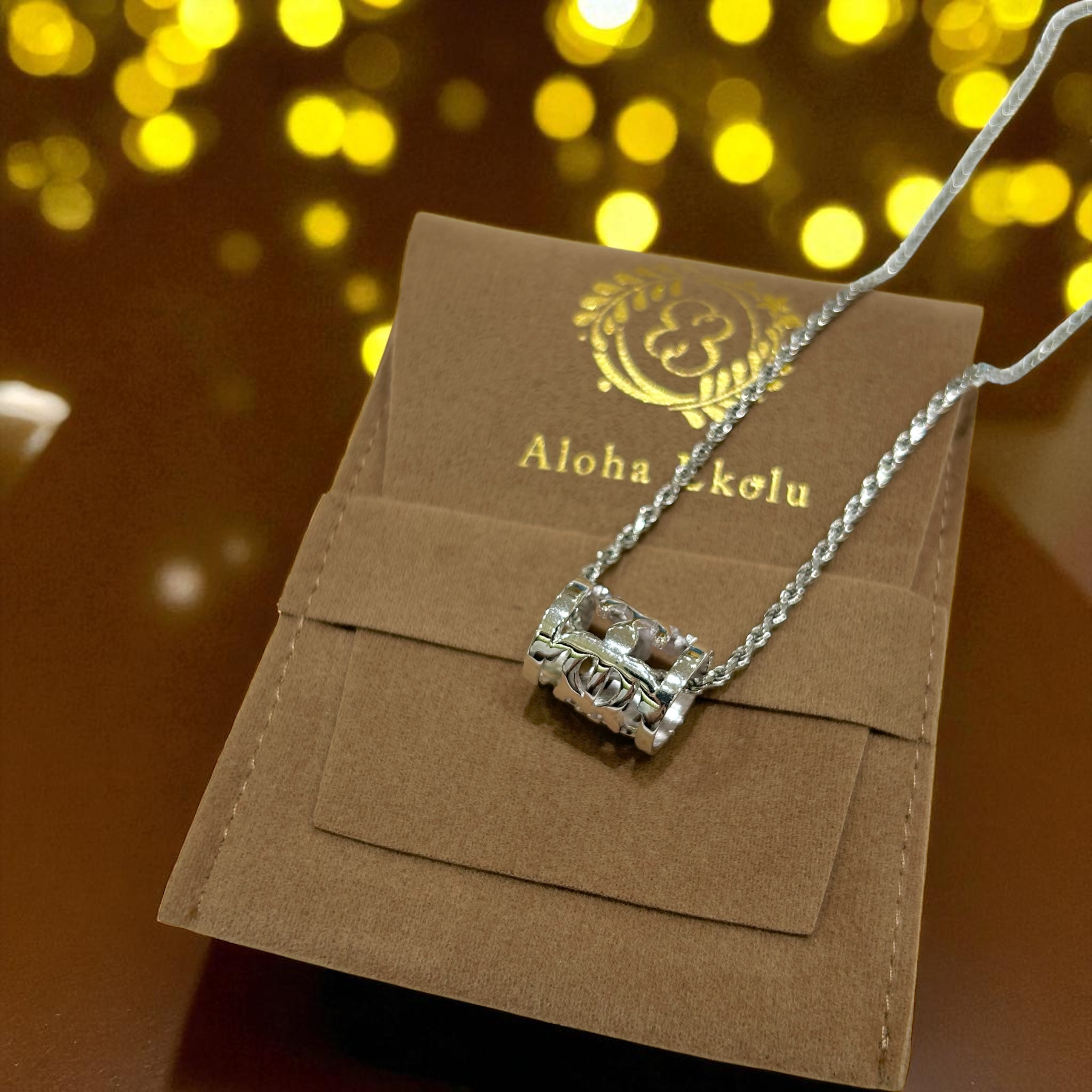 透かしホヌバレルペンダント 【2-6154】