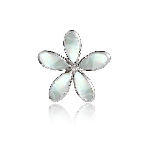 シェルプルメリアペンダント【2-7489】