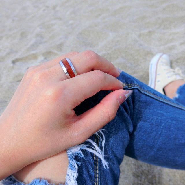 8mmコアウッドリング 【3-1370】