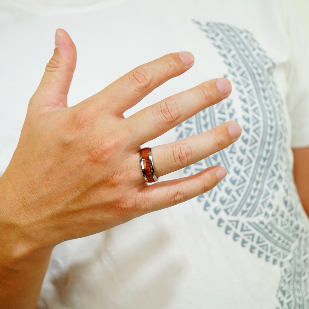 8mmコアウッドリング 【3-1370】