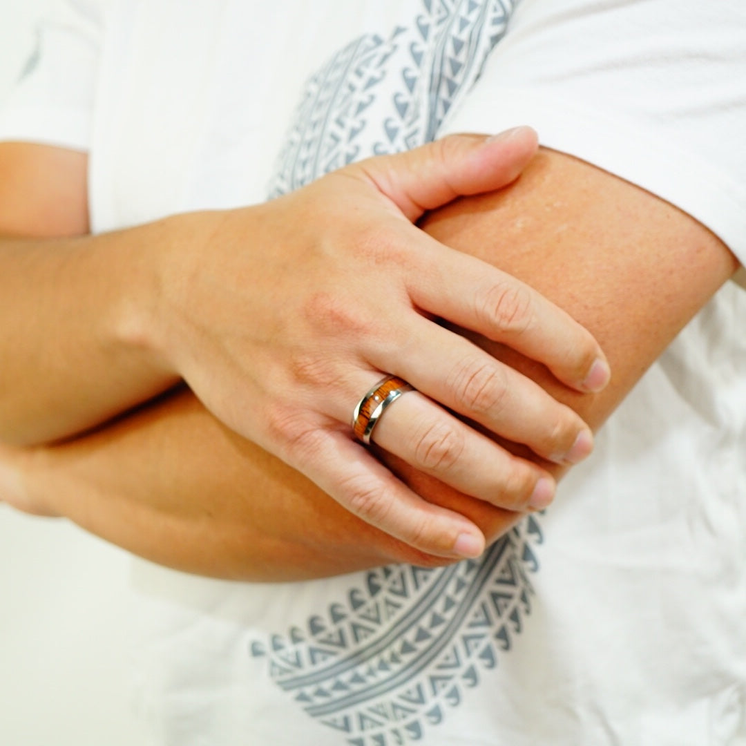 8mmコアウッドリング 【3-1370】