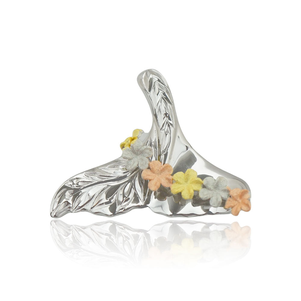 プルメリアレイクジラテールペンダント 【2-0954】