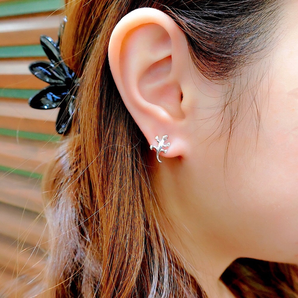 ミニゲッコーピアス 【4-0068】