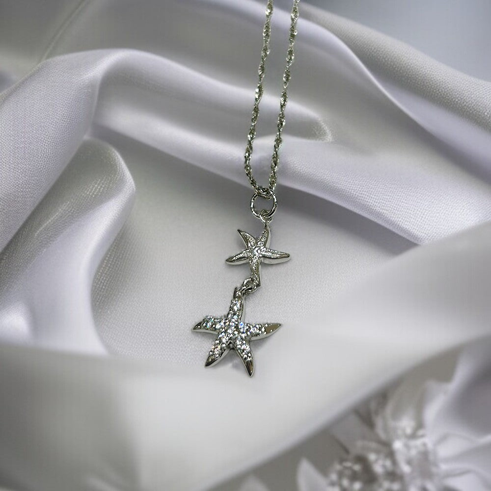 2連スターフィッシュペンダント 【2-4938】