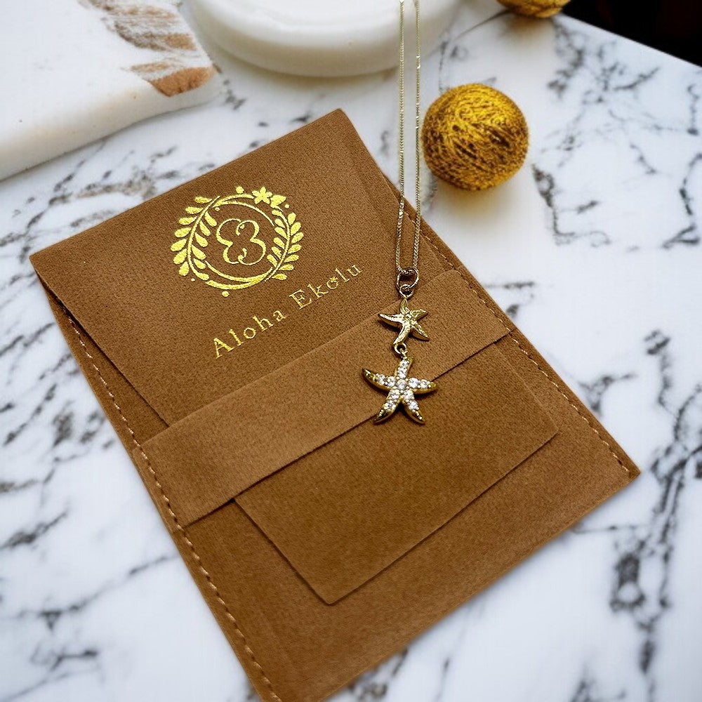 2連スターフィッシュペンダント 【2-4938】