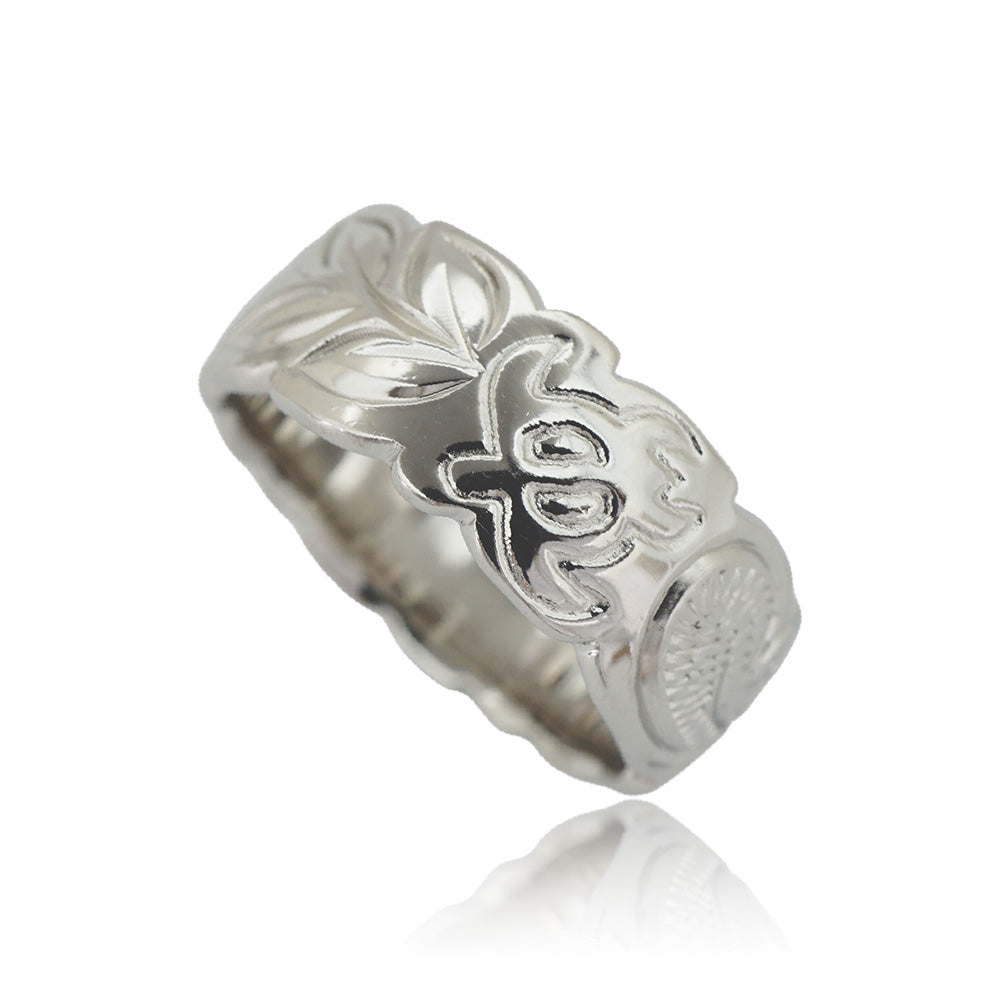 8mm カレイキニ&マイレリーフリング 【3-6160】