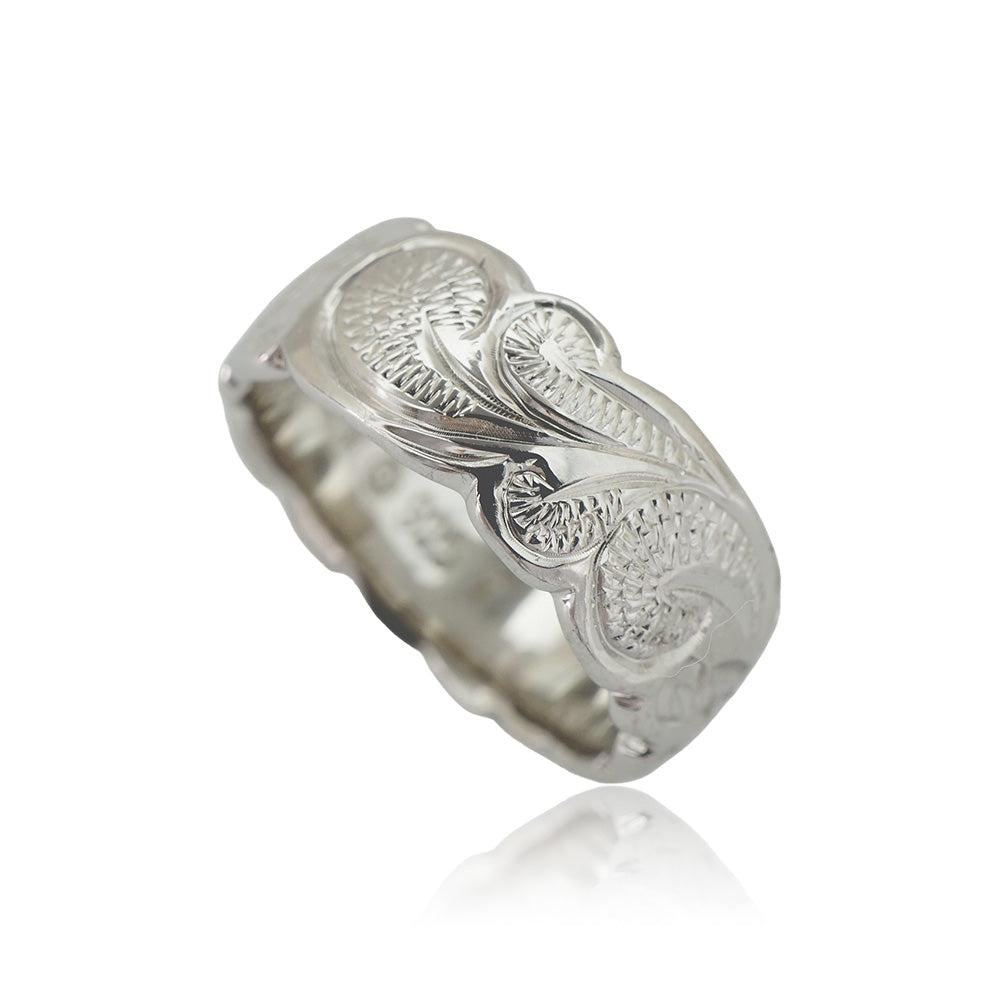 8mm カレイキニ&マイレリーフリング 【3-6160】