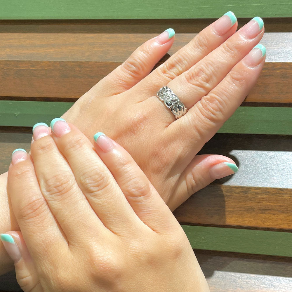 8mm カレイキニ&マイレリーフリング 【3-6160】