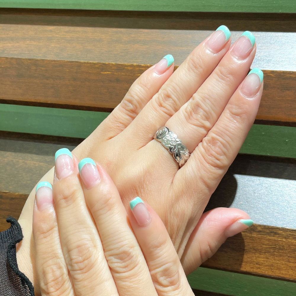 8mm カレイキニ&マイレリーフリング 【3-6160】