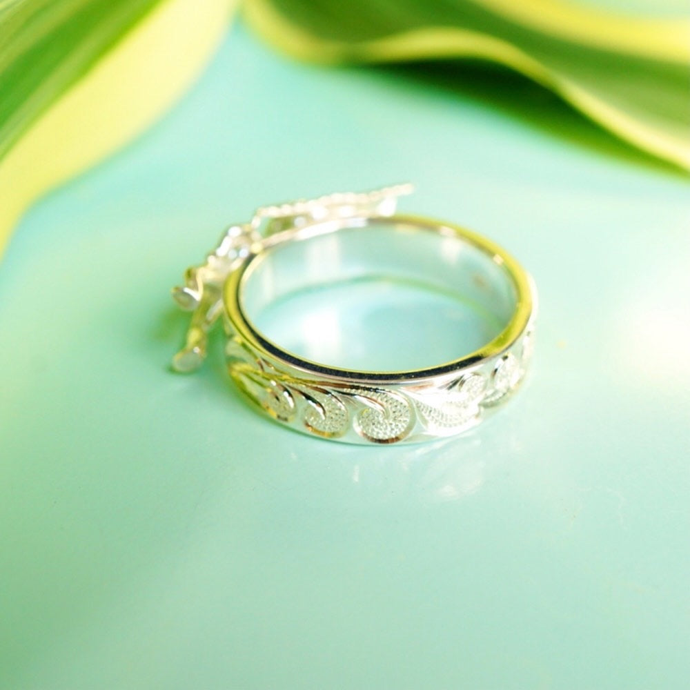 手彫りティキリング 【3-5743】