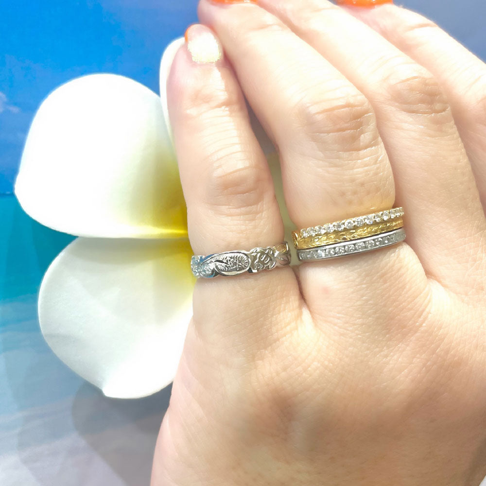 4mm カレイキニ&マイレリーフリング 【3-5965】