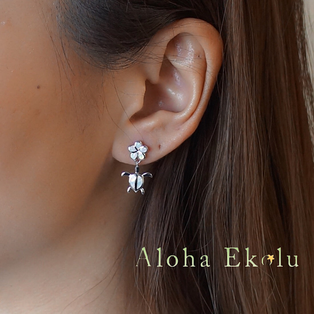 オパールプルメリア&ホヌピアス 【4-2222】