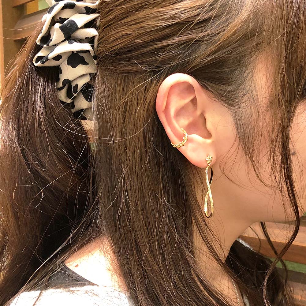 プルメリアイヤーカフ 【4-3090】