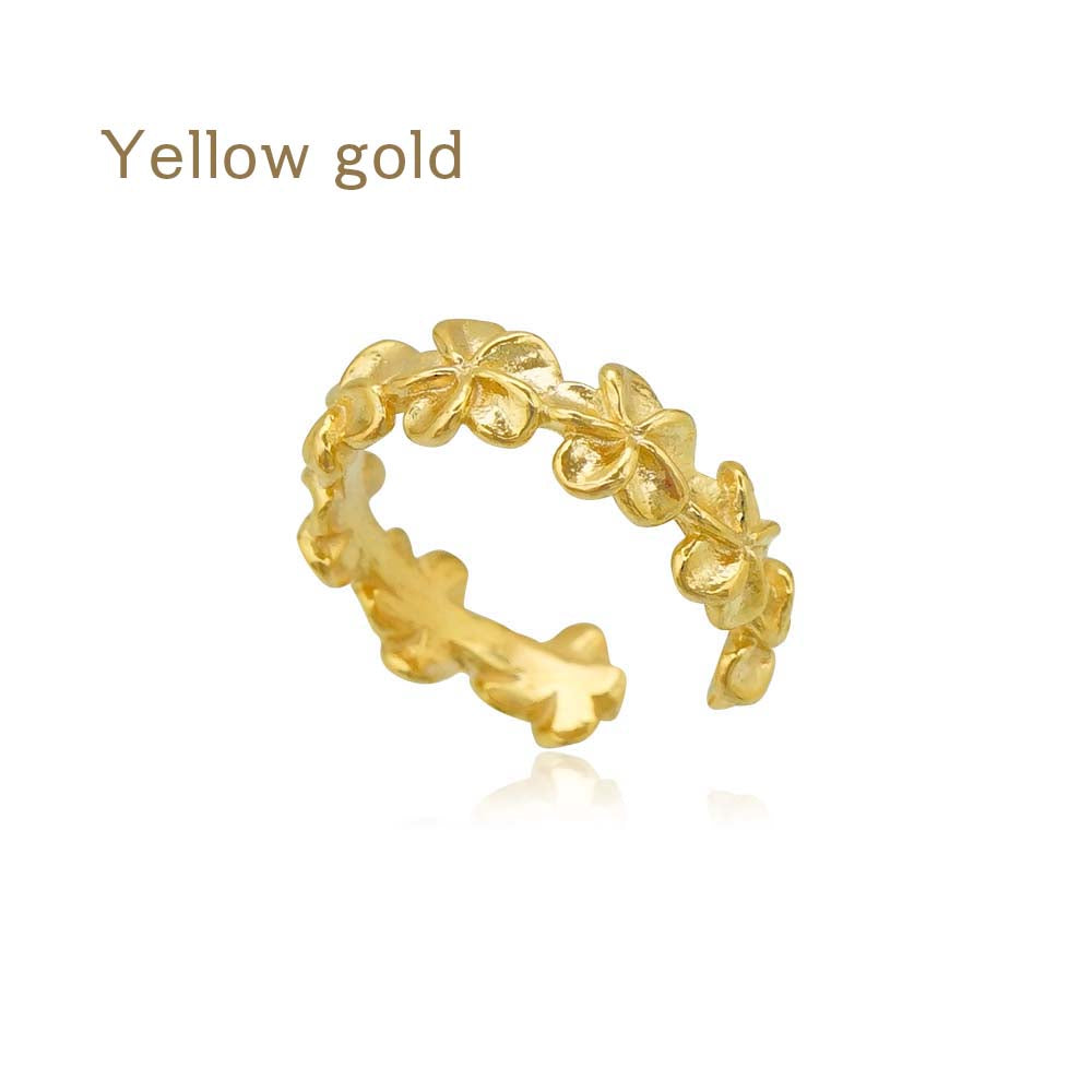 プルメリアイヤーカフ 【4-3090】