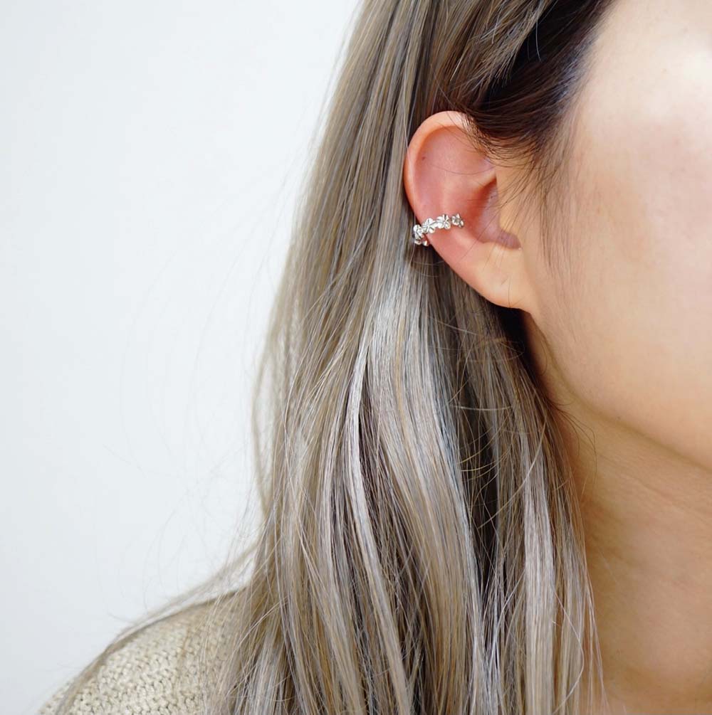 プルメリアイヤーカフ 【4-3090】