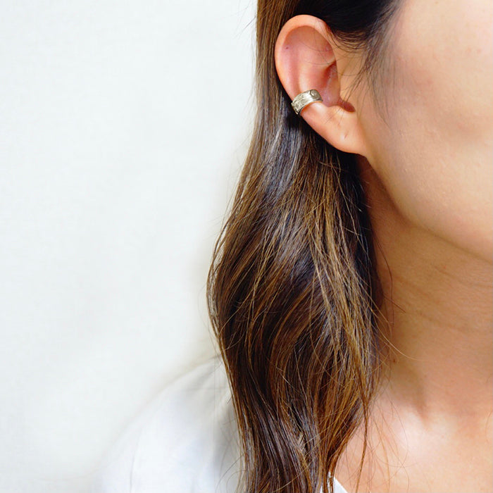 6mmフラットイヤーカフ 【4-3120】