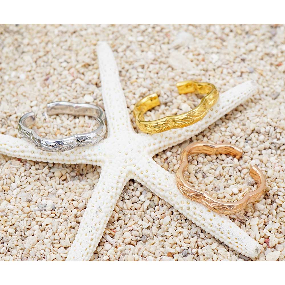 プルメリアアウトラインイヤーカフ 【4-3564】