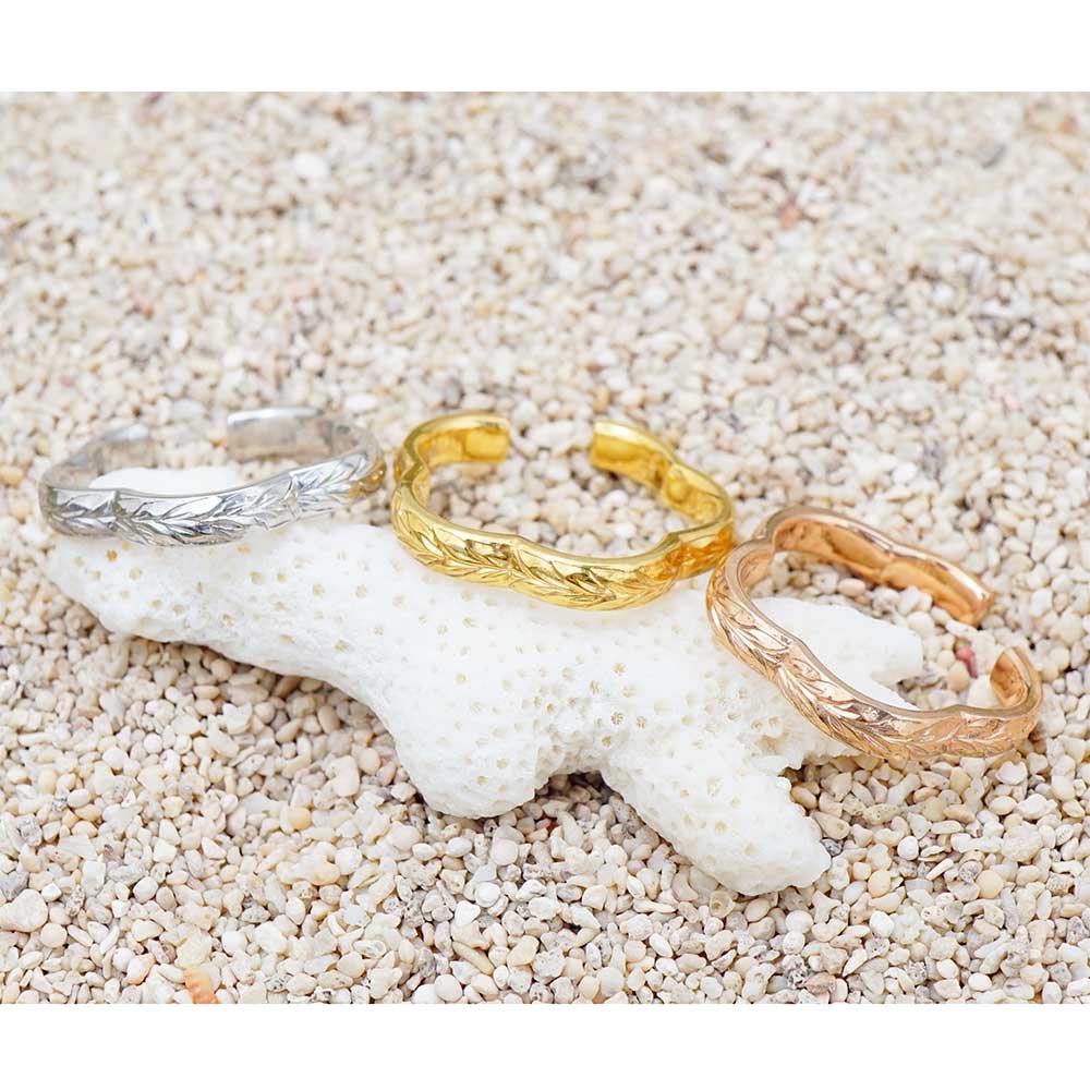 プルメリアアウトラインイヤーカフ 【4-3564】