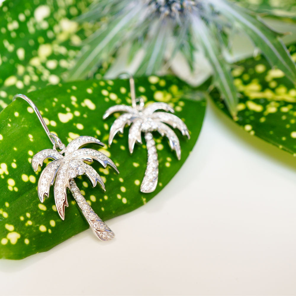 パームツリーフックピアス 【2-3885】