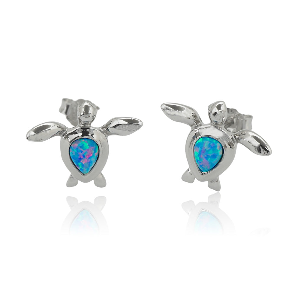 パープルオパールホヌピアス 【4-3892】