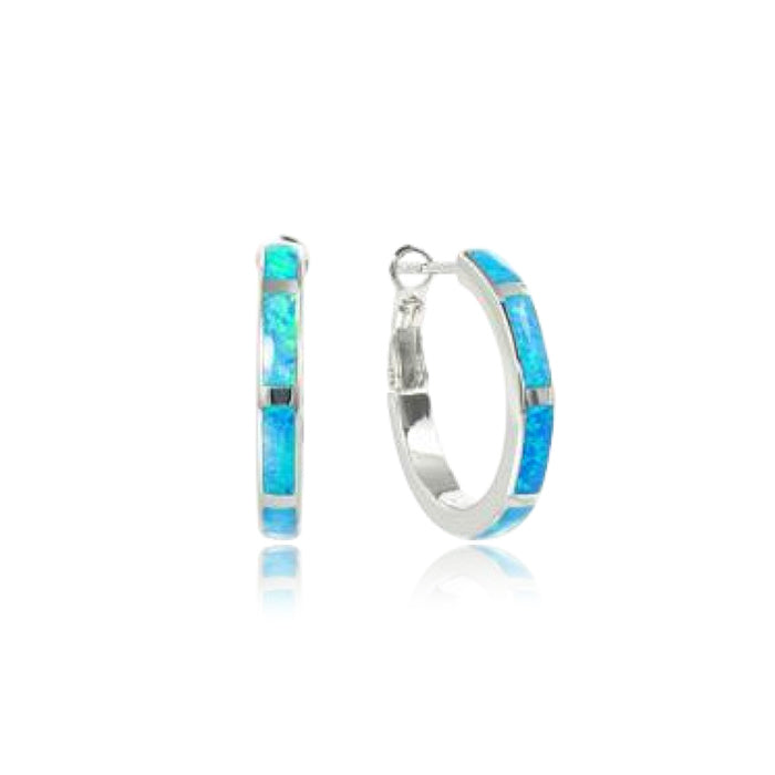 オパールフープピアス 【4-4769】