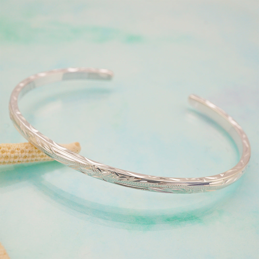 ヘビースクロールカフバングル 【5-0982】