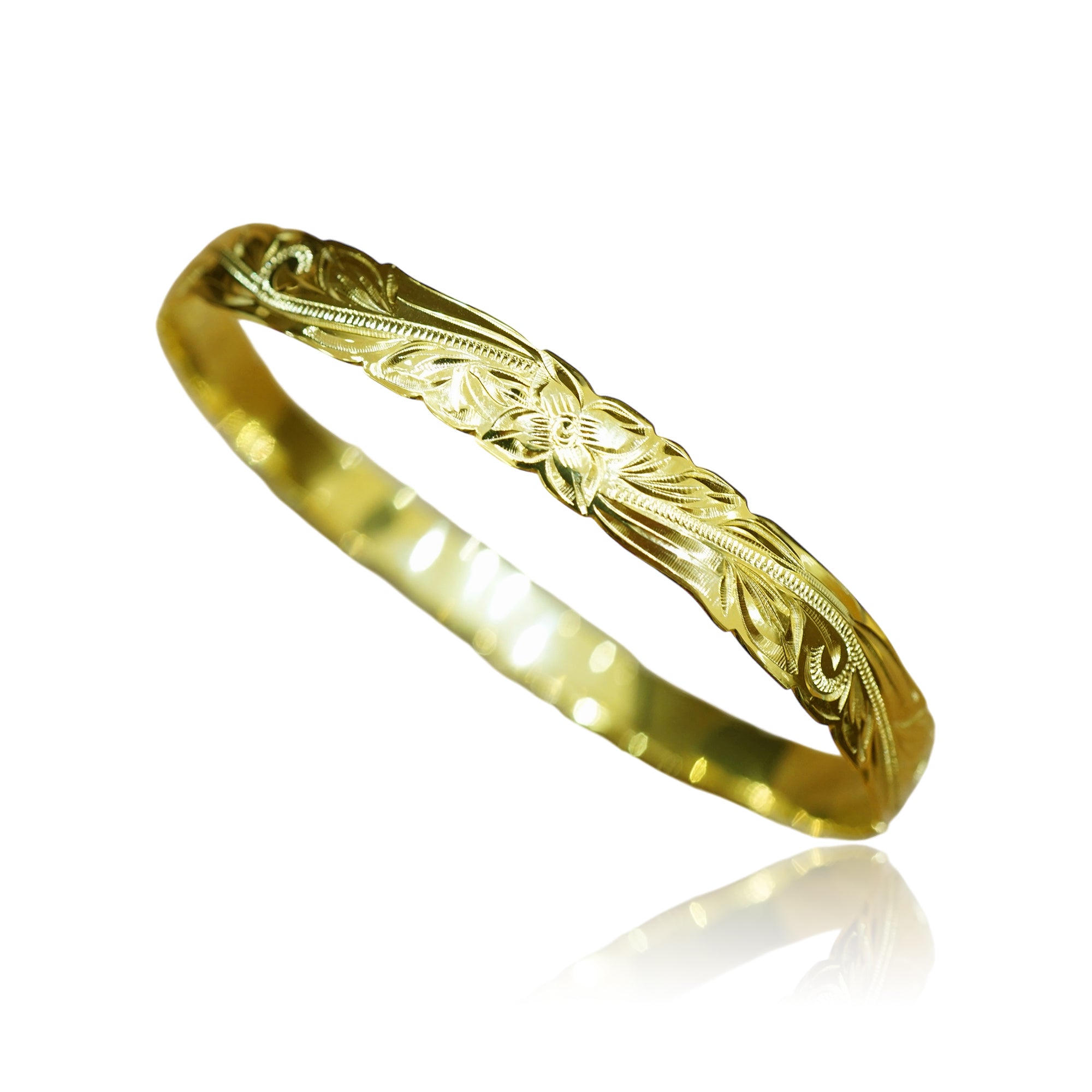 8mmカットアウトスクロールバングル 【5-1231】