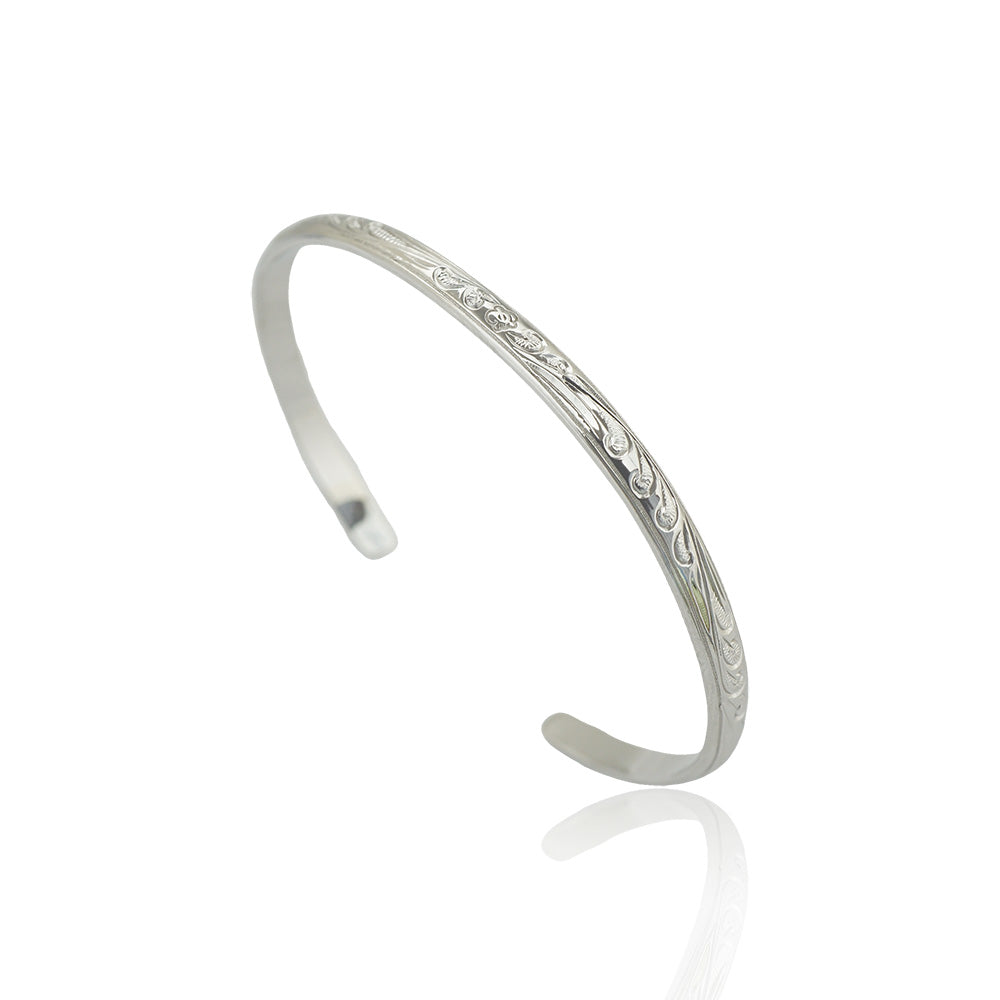 4mm カレイキニ&タートルカフバングル 【5-1309】