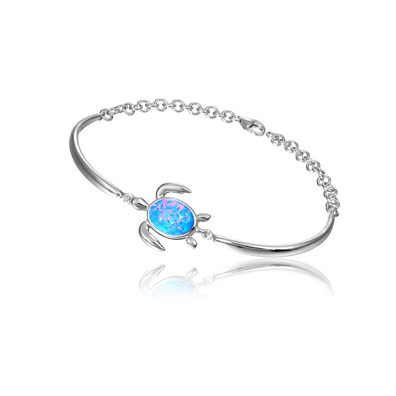 パープルオパールホヌブレスレット 【5-1750】