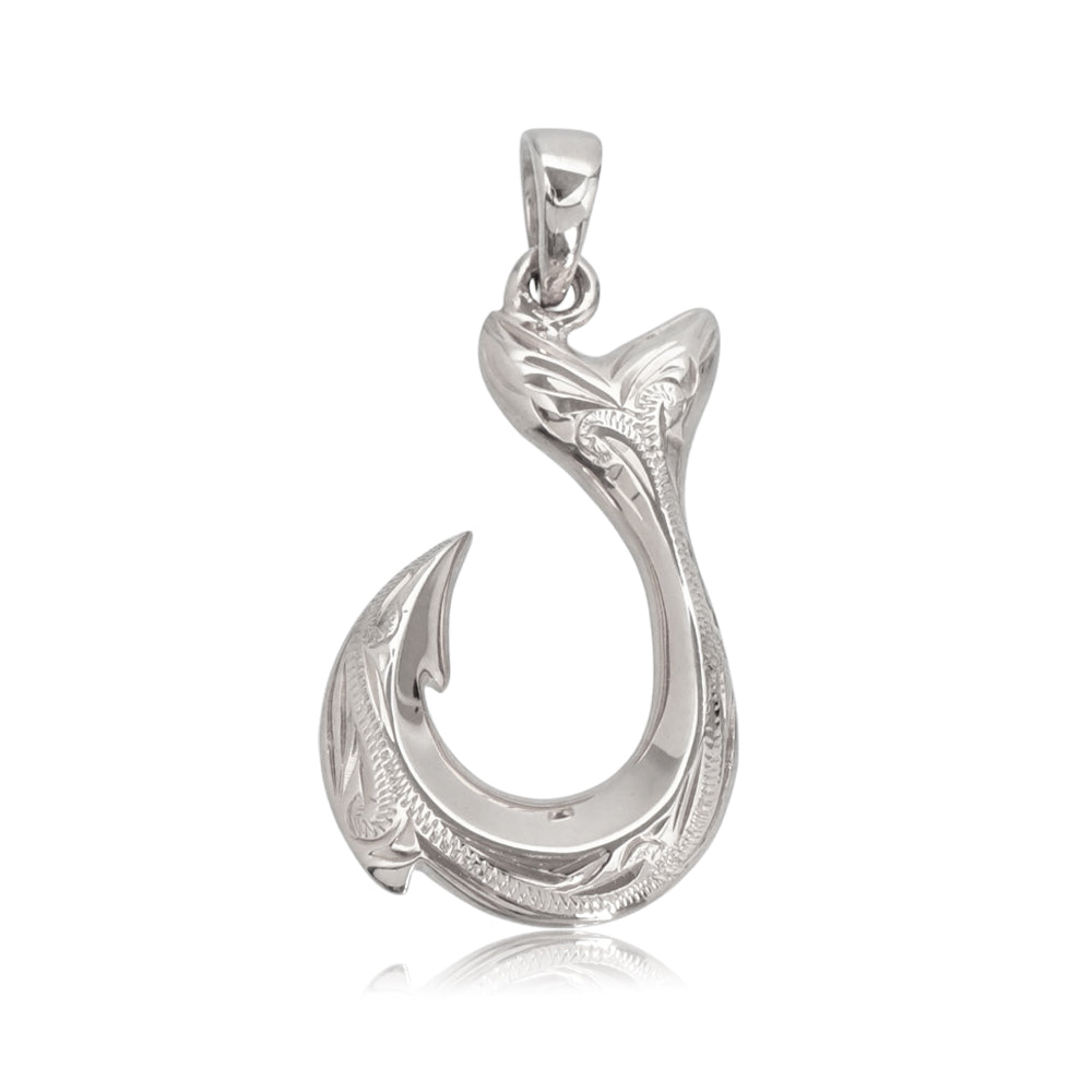 K14 フィッシュフックペンダント 【7-2670】