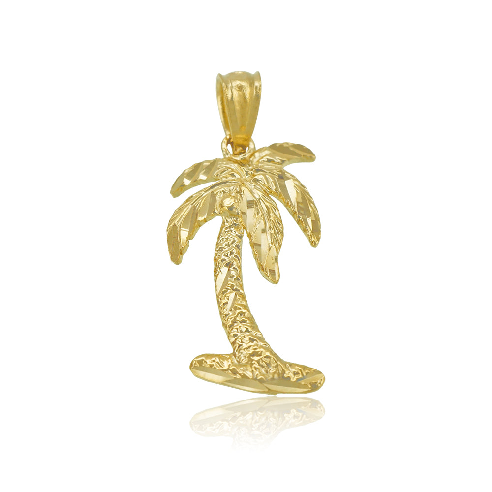K14 パームツリーペンダント 【7-3042】
