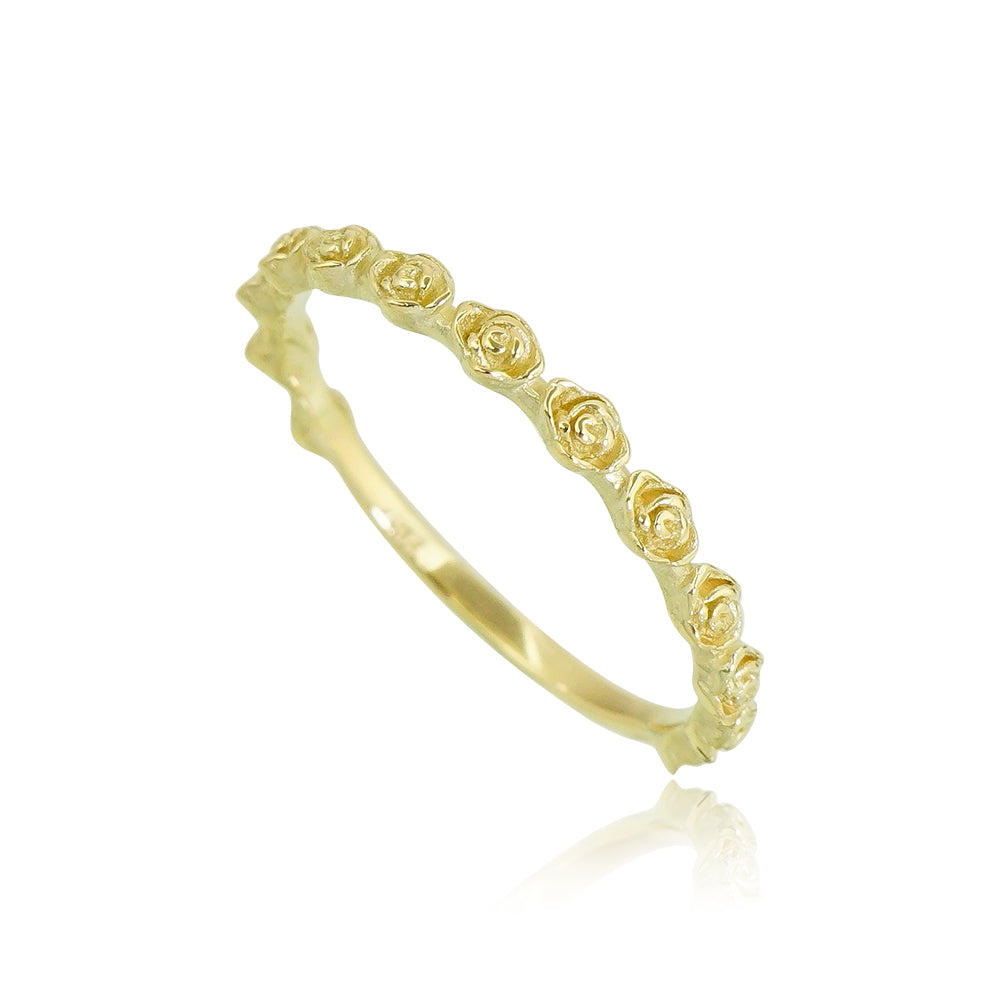 ★納期約1か月~2か月 14K マウイローズリング 【8-1665】