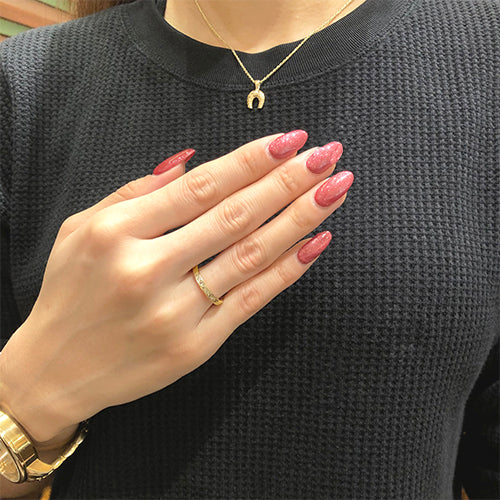 K14マイレDiaハーフエタニティリング【8-2327】