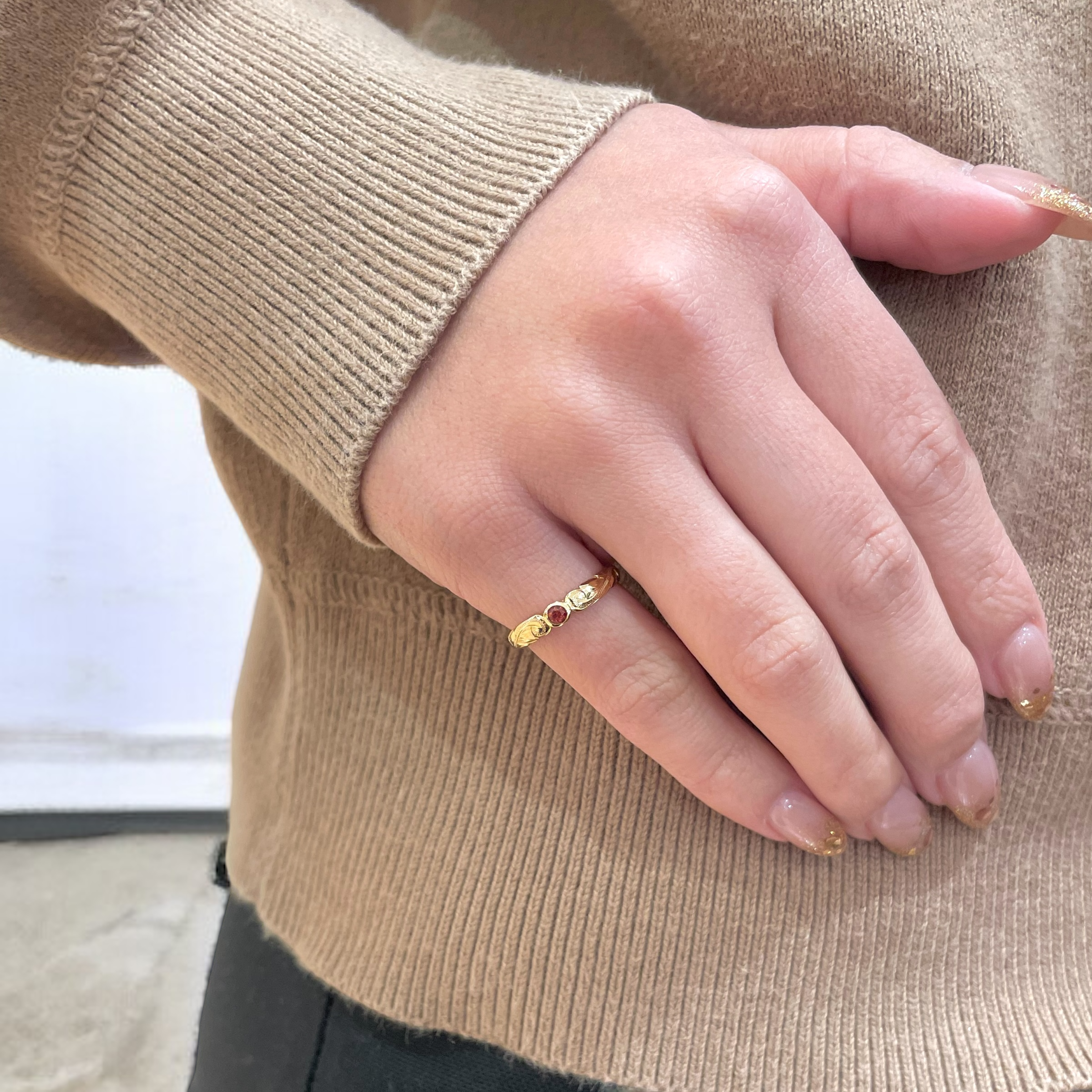 スクロールCZトゥリング 【3-7006】