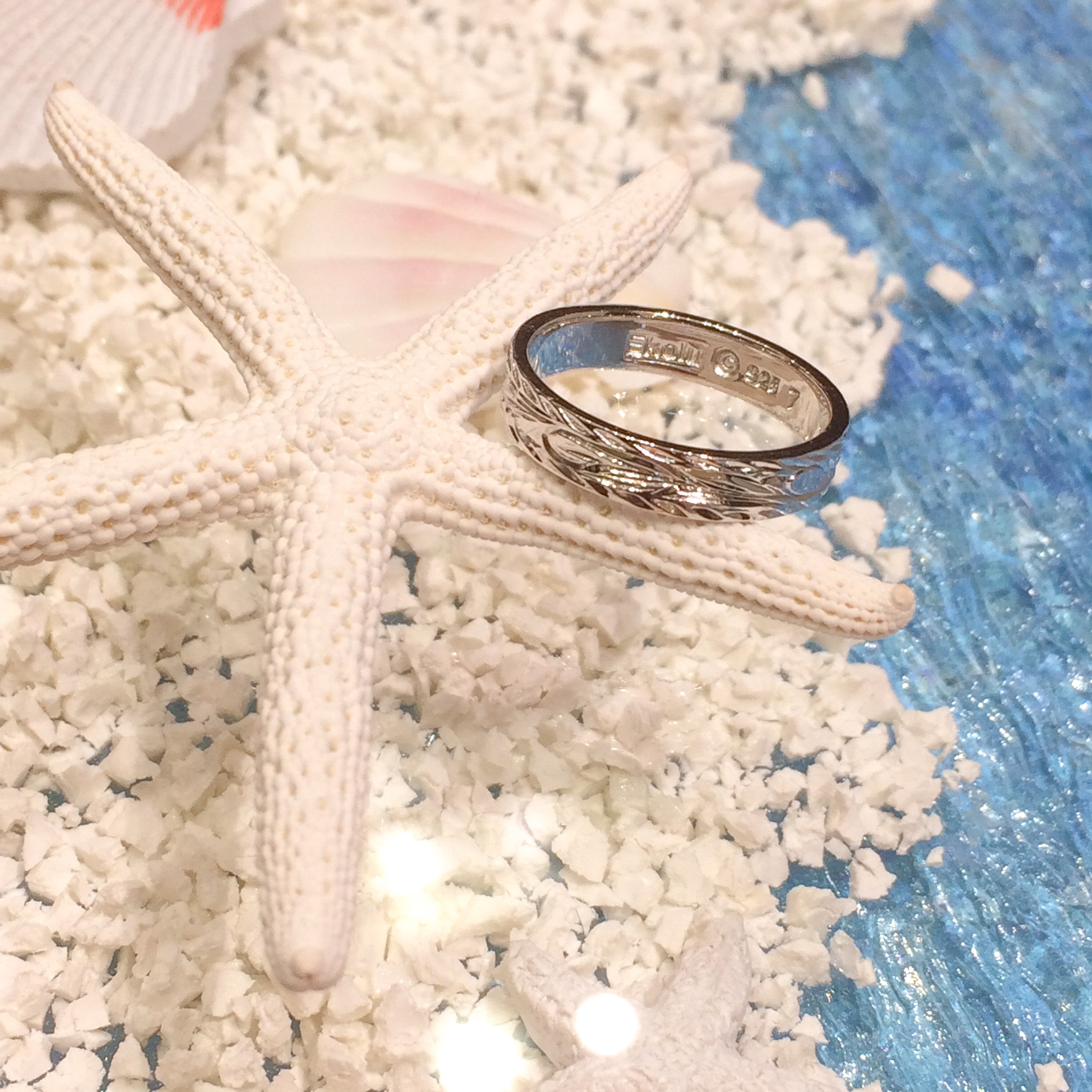 4mmプリンセススクロールリング 【3-4456】