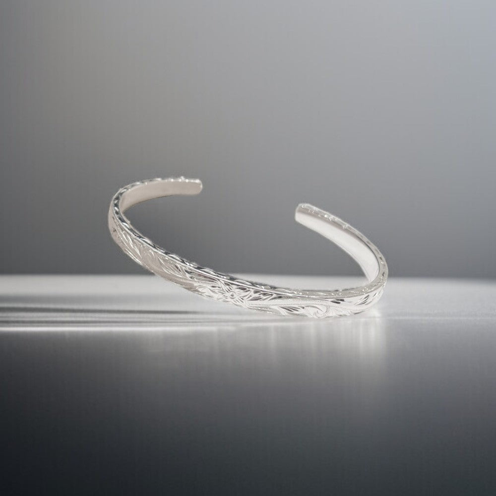 ヘビースクロールカフバングル 【5-0982】