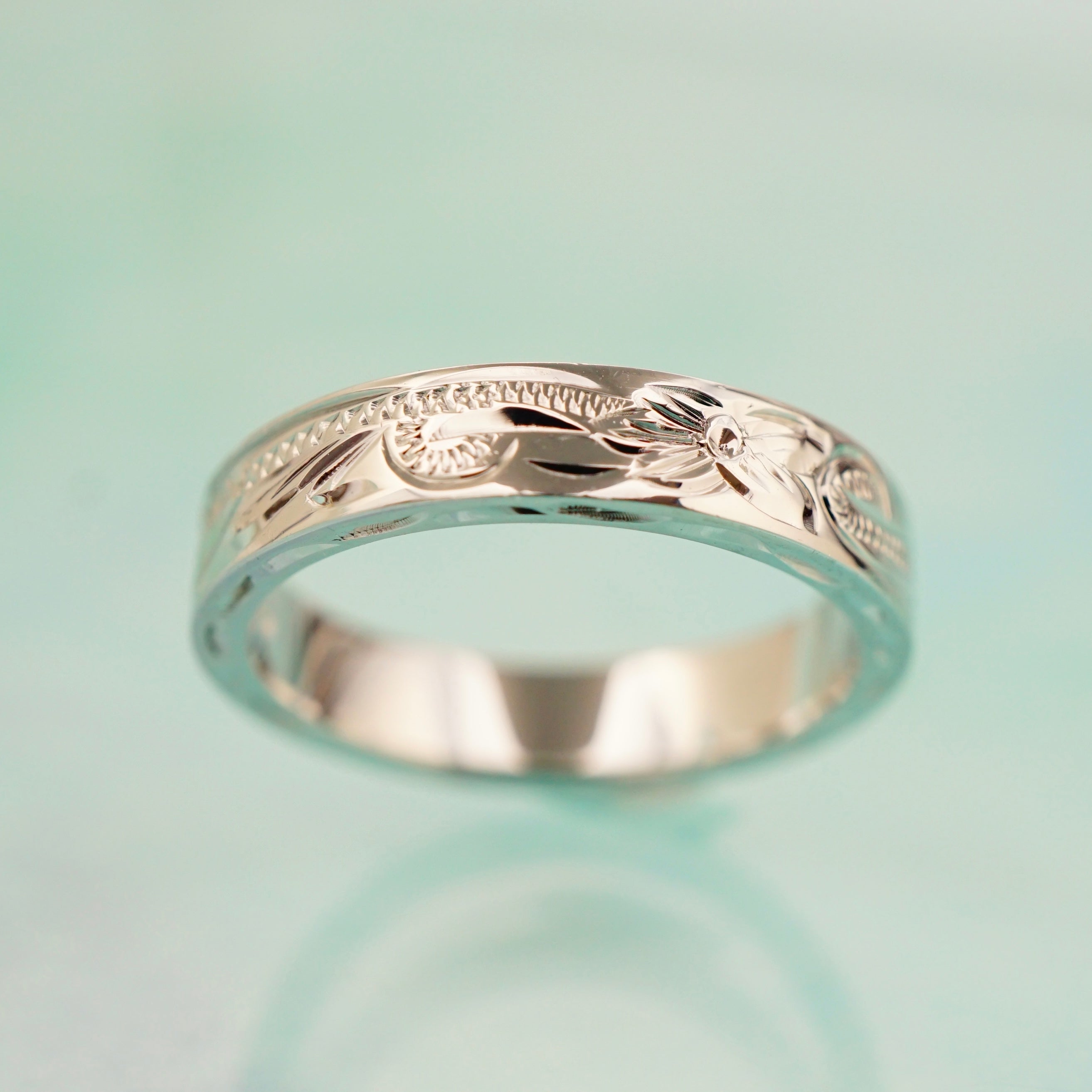 4mmスクロールヘビーリング【3-1981】