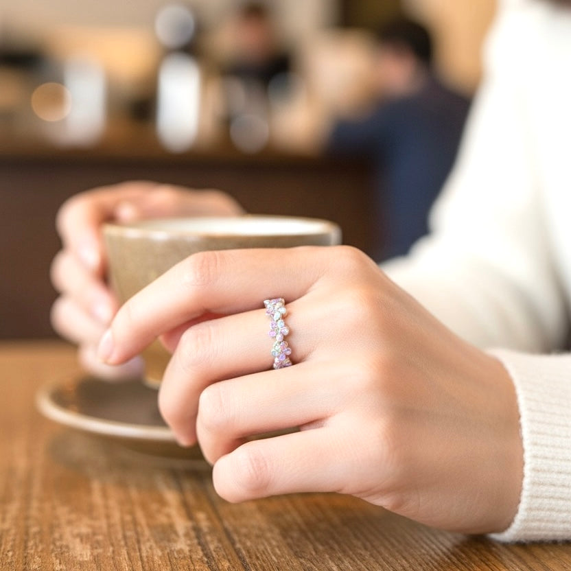 ピンクムーン プルメリアレイリング【3-7235】