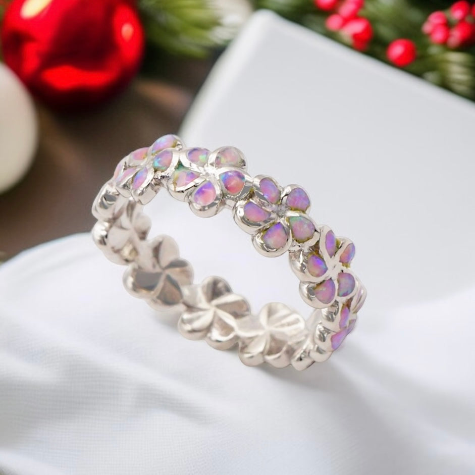 《★先行発売⭐︎特別価格 11/24まで 》ピンクムーン プルメリアレイリング【3-7235】