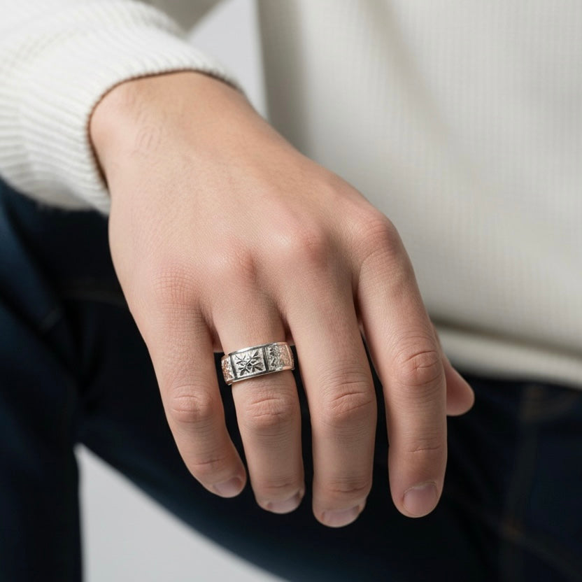 ハワイアンキルトリング 【3-7426】