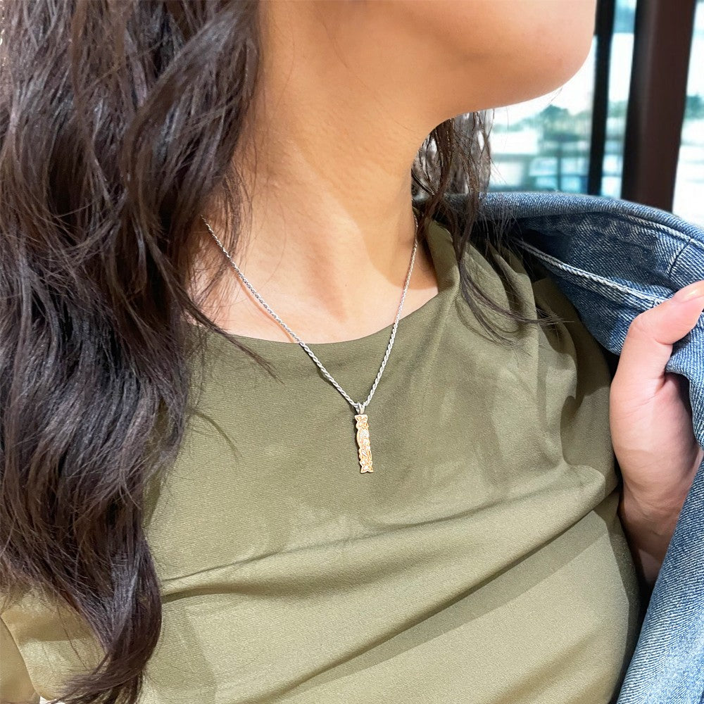 6mmプレートペンダント 【2-0534】