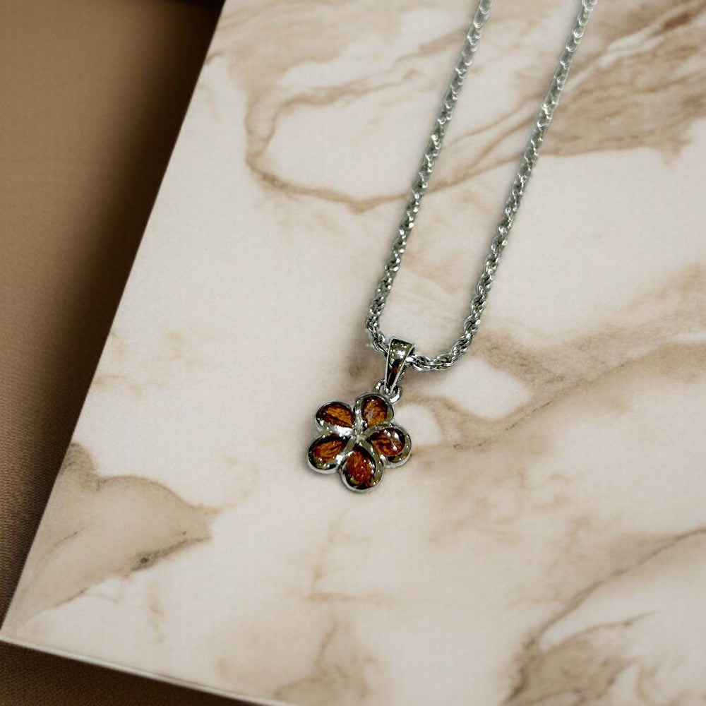 コアウッドプルメリアペンダント 【2-5256】