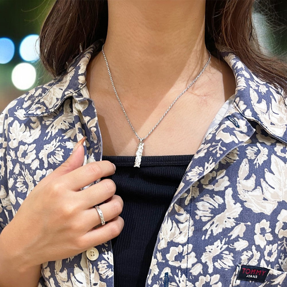 6mmプレートペンダント 【2-0534】