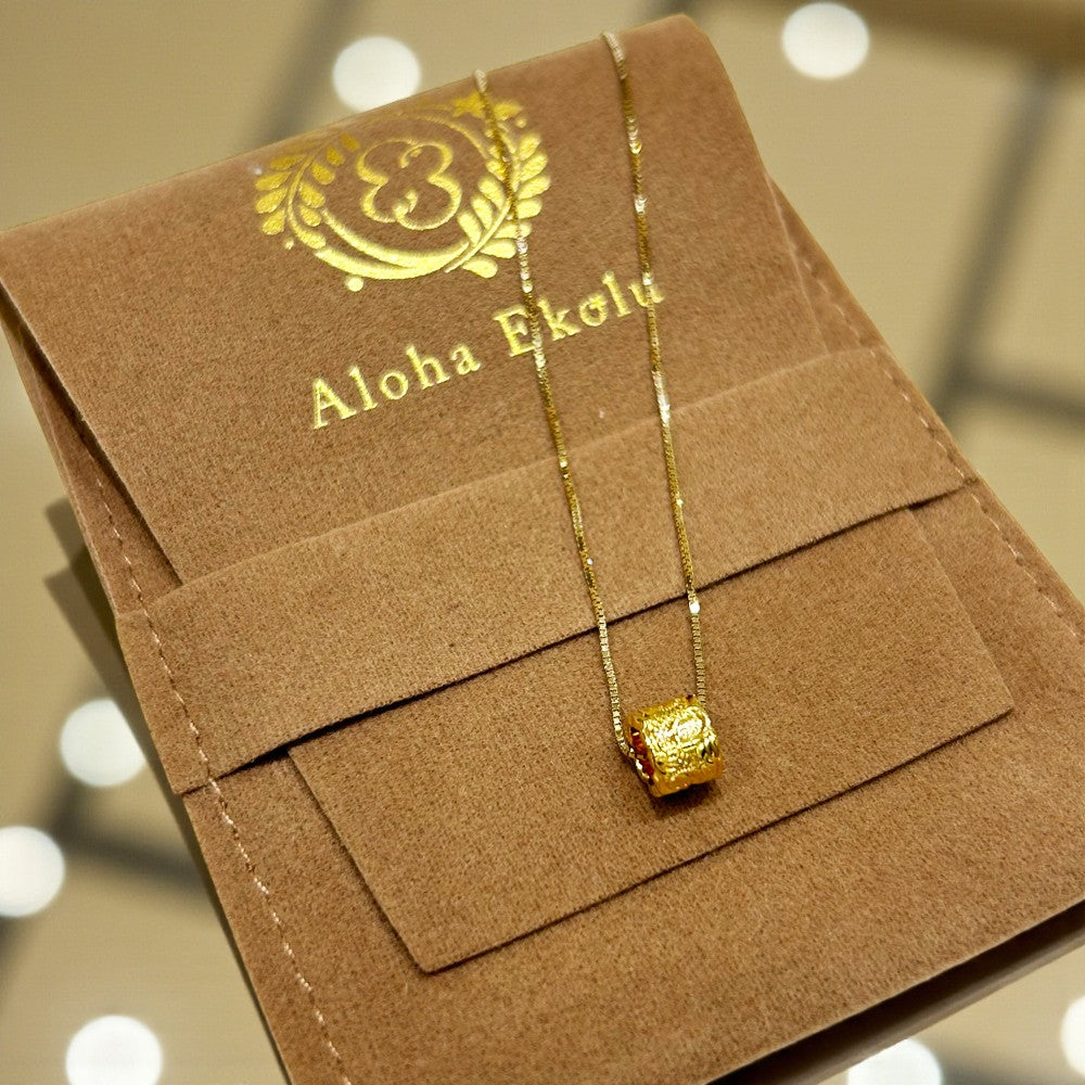 スクロールカットアウトバレルペンダント 【2-6260】