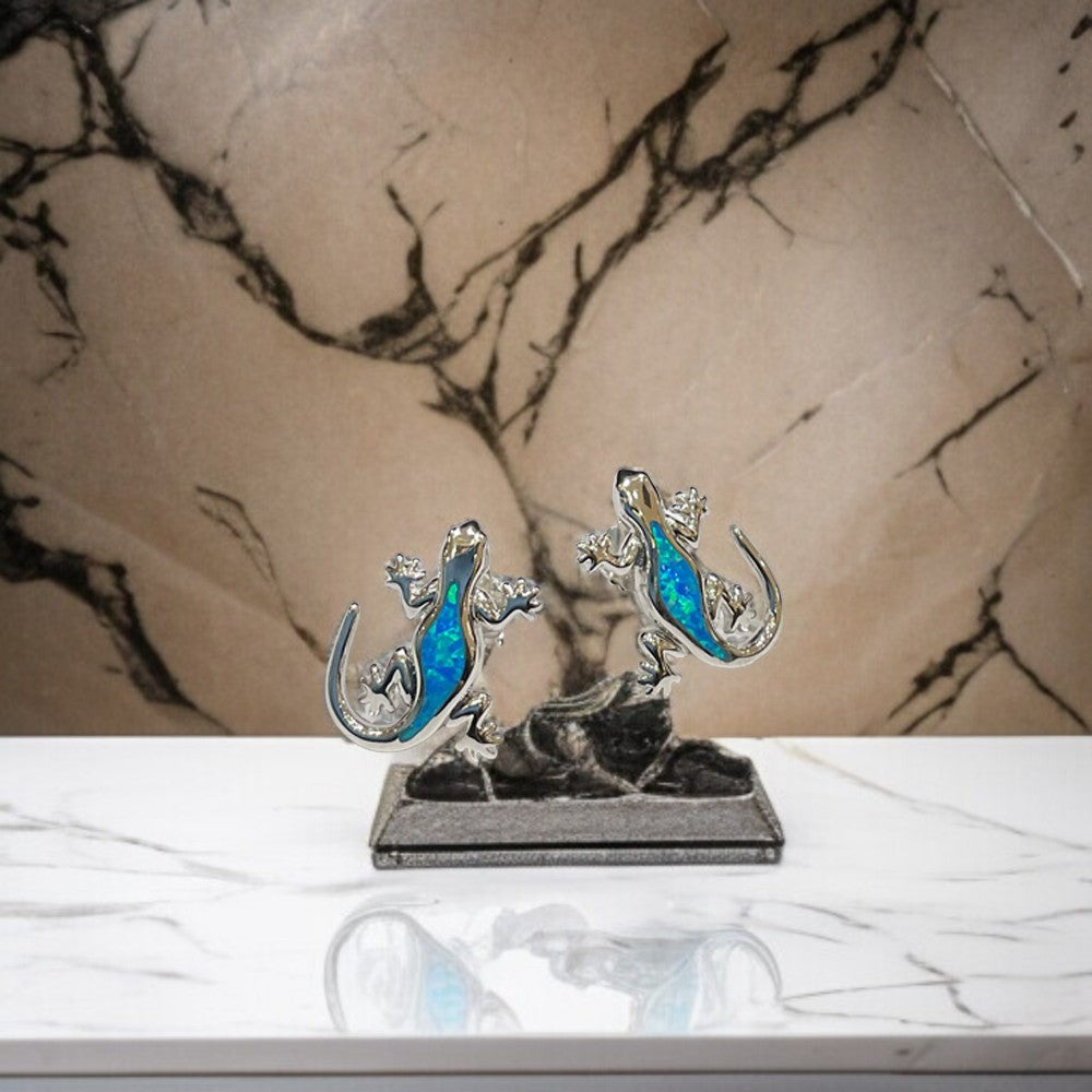 オパールゲッコーピアス 【4-4707】